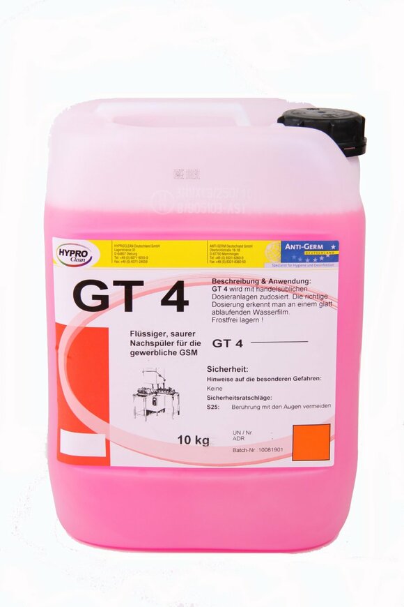 GT 4  кислотный промывочный растворитель,