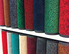Профессиональные грязезепоглащающие и влаговпитывающие ковры "KLEEN-TEX" с мягким ворсом на каучуковой основе.