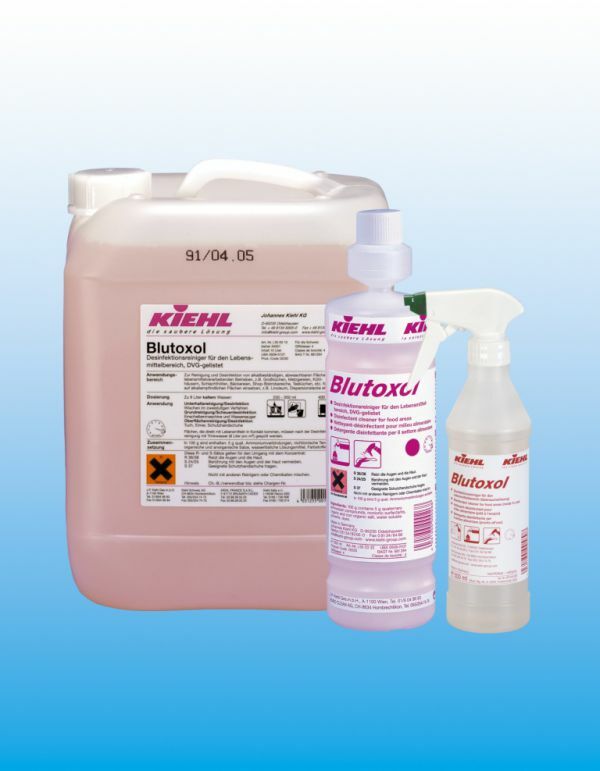 Blutoxol Detergent dezinfectant lichid concentrat, pentru domeniul alimentar