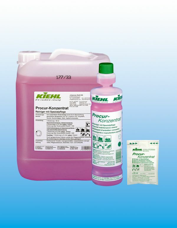 Procur-Konzentrat Ср-во для чистки и ухода со спец. защитным эффектом (DIN 18032)